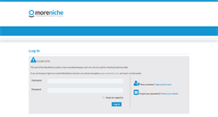 Desktop Screenshot of affiliates.moreniche.com